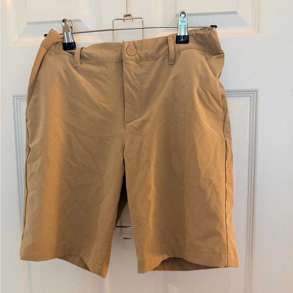 Boys Stretch Shorts - Tan
